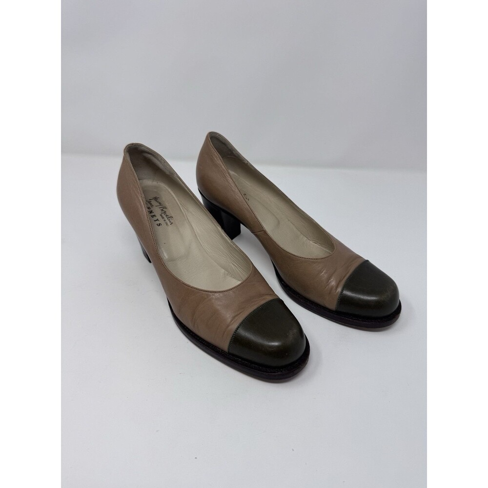 Henry Beguelin Barneys Brown Pumps Heels Made In Italy EUR 38.5 US 8-8.5